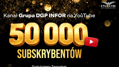 grupa dgp infor rośnie w siłę. kanał na youtube przekroczył 50 tys. su