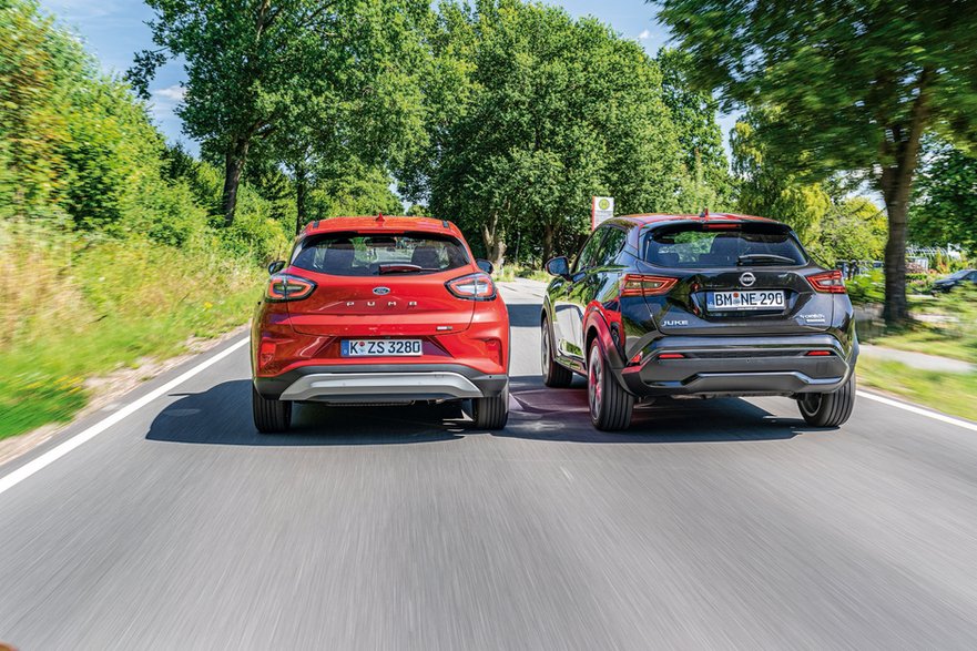 Nissan Juke i Ford Puma - porównanie