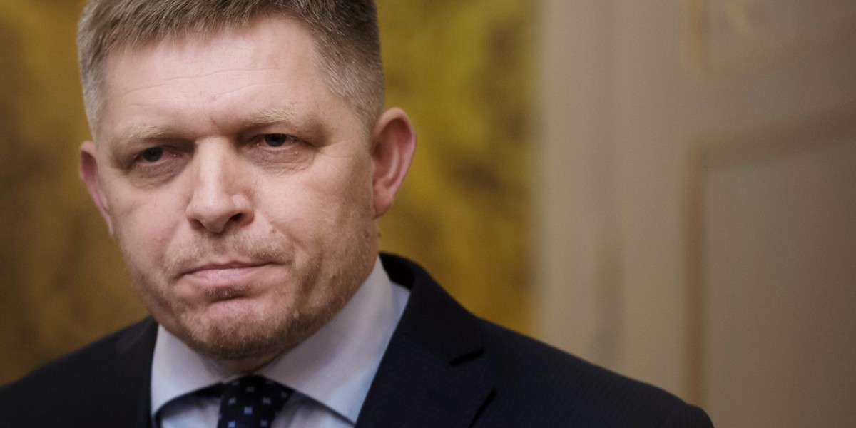 Premier Słowacji Robert Fico