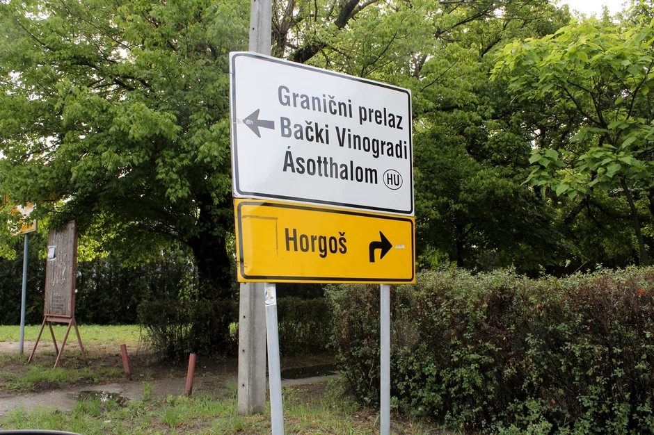 Bački Vinogradi - Ašothalom, mali granični prelaz sa Mađarskom