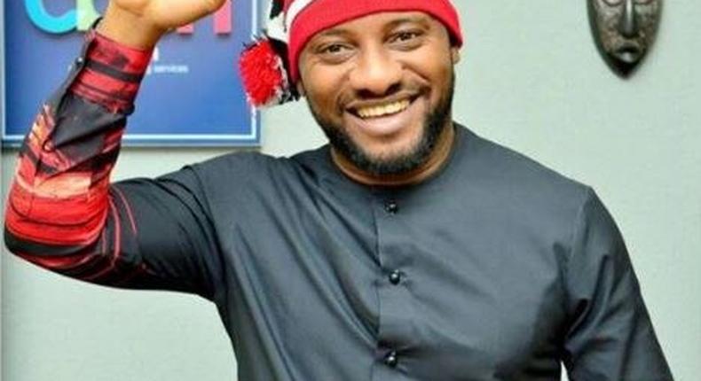 Yul Edochie recently escaped death by whiskers when his SUV crashed beyond repairs on June 4. [Instagram/YulEdochie] 