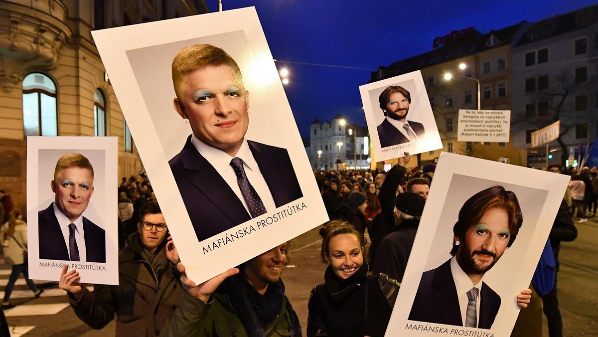 Robert Fico jest obecnie na Słowacji wrogiem publicznym numer jeden. 