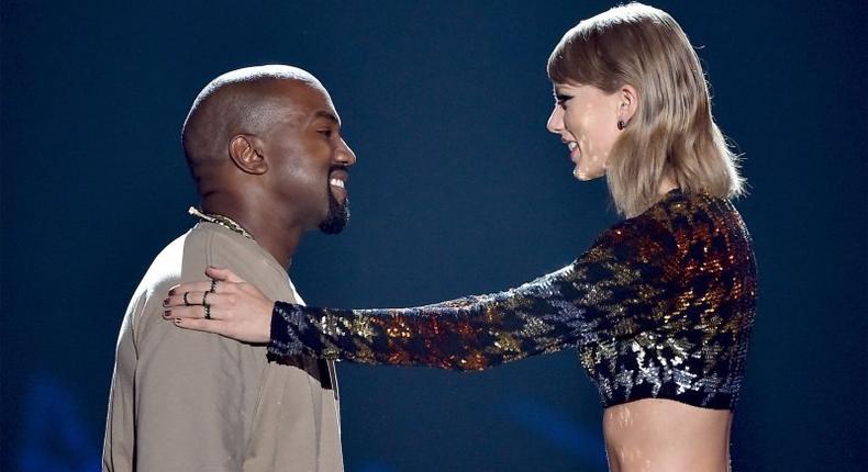 Kanye West and Taylor Swift