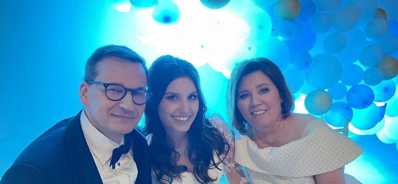 Ślub córki Mateusza Morawieckiego. Wśród gości  Jarosław Kaczyński
