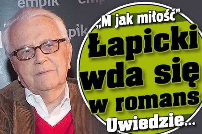 "M jak miłość". Łapicki wda się w romans. Uwiedzie...