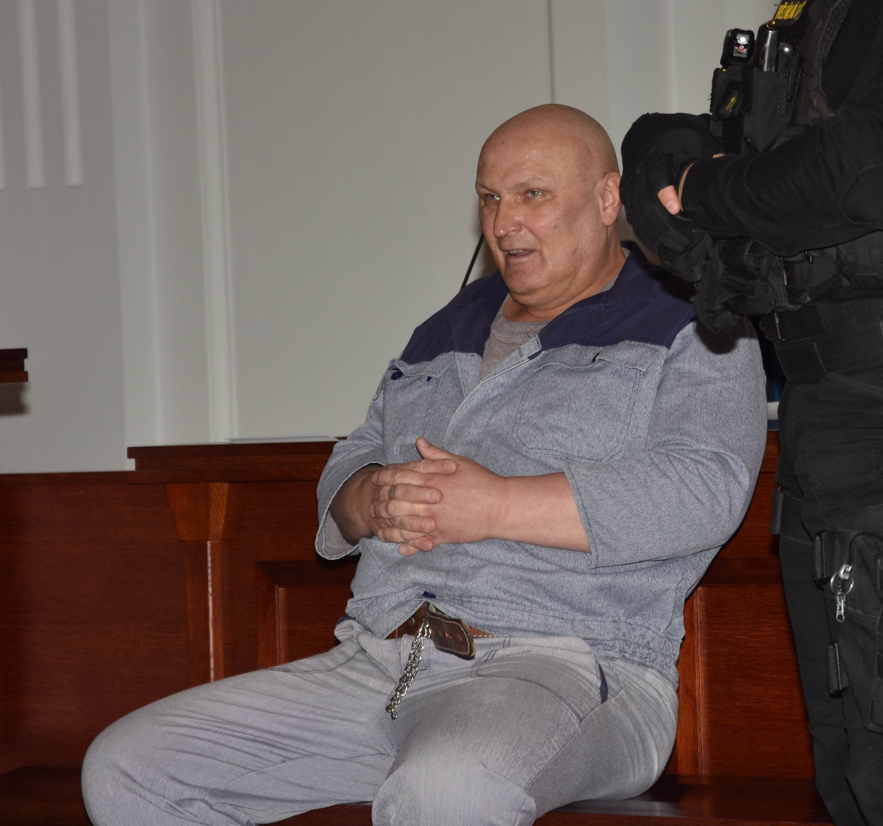 Josef Kott na Krajskom súde v Plzni.