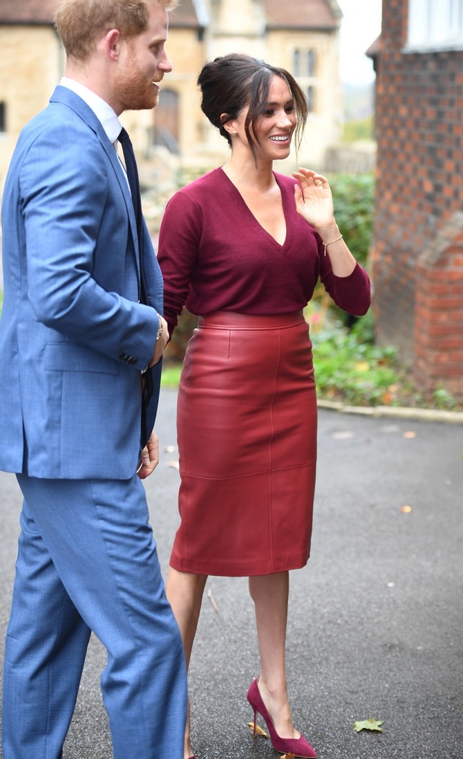 Megan Markl i princ Hari 2019. u Vindzoru foto:  BACKGRID/Backgrid UK