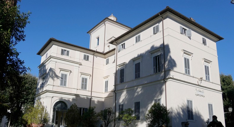 The Casino dell'Aurora, also known as Villa Ludovisi, in Rome.