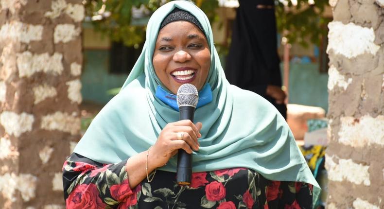 Kwale Governor elect Fatuma Achani.