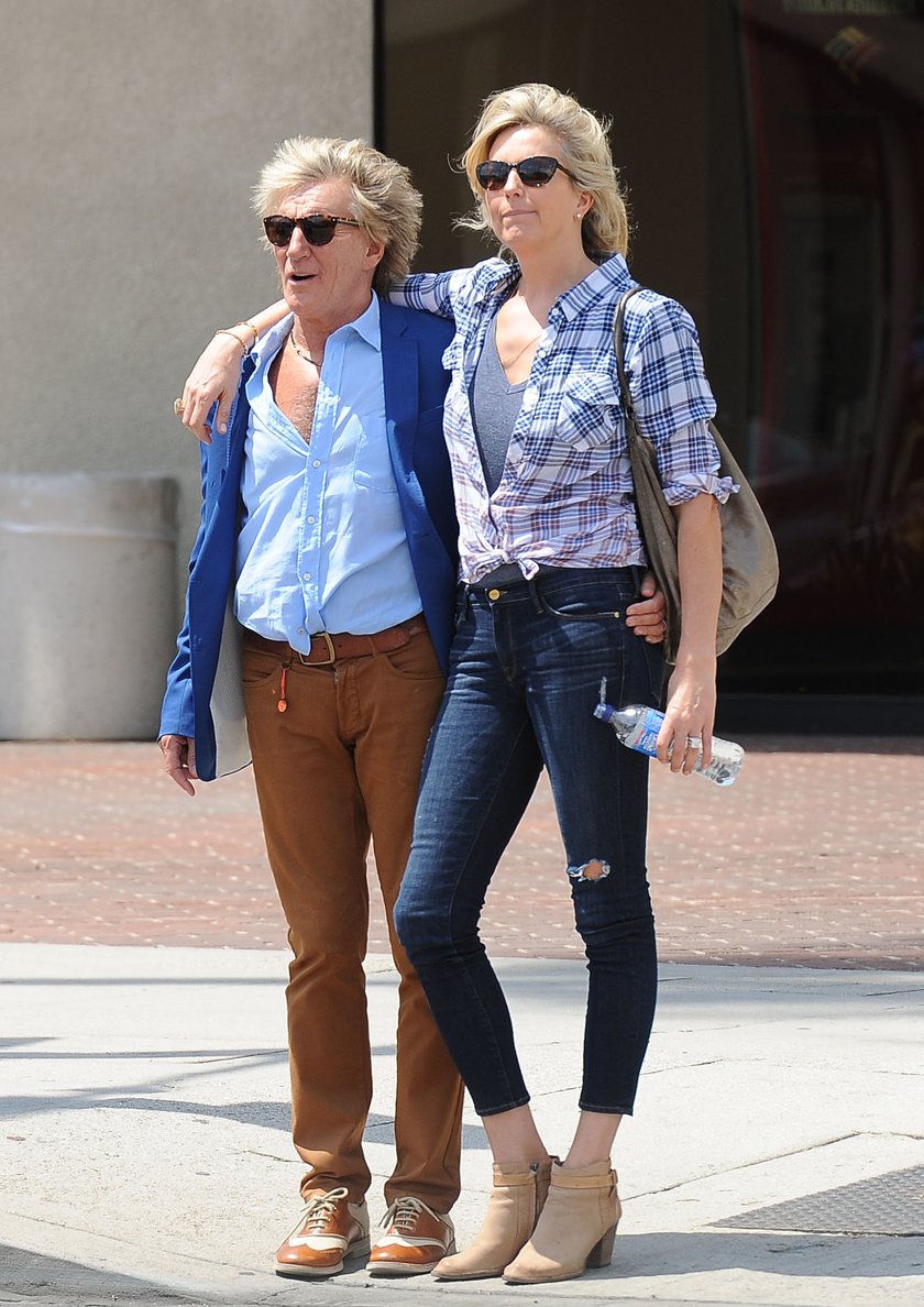 Rod Stewart i Penny Lancaster