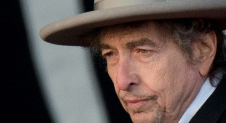 Bob Dylan, pictured in 2012