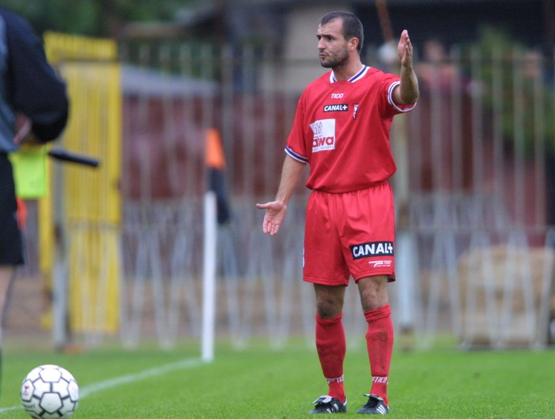 Michał Probierz jako piłkarz Górnika Zabrze