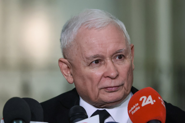 Prezes PiS Jarosław Kaczyński