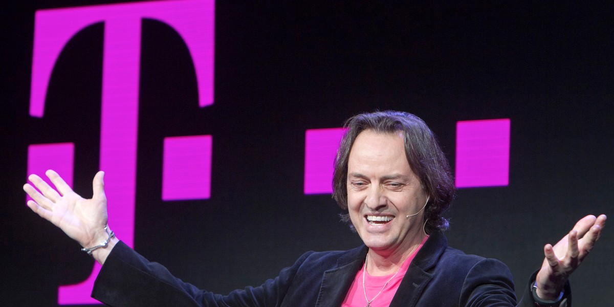 T-Mobile CEO thinks it's 'hilarious' that Verizon bought Yahoo: 'Oh my God — it's a mess'