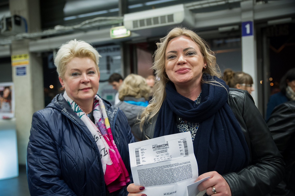 Koncert Ennio Morricone w Łodzi: zdjęcia publiczności