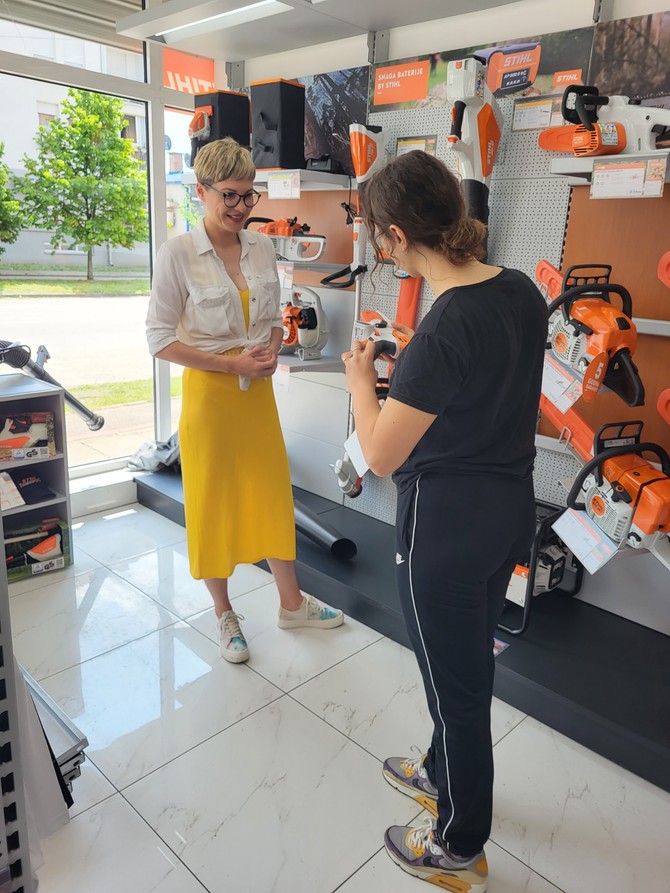 Milica je već šest meseci deo STIHL porodice