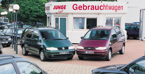 VW Sharan, Ford Galaxy, Seat Alhambra - Z jednej taśmy