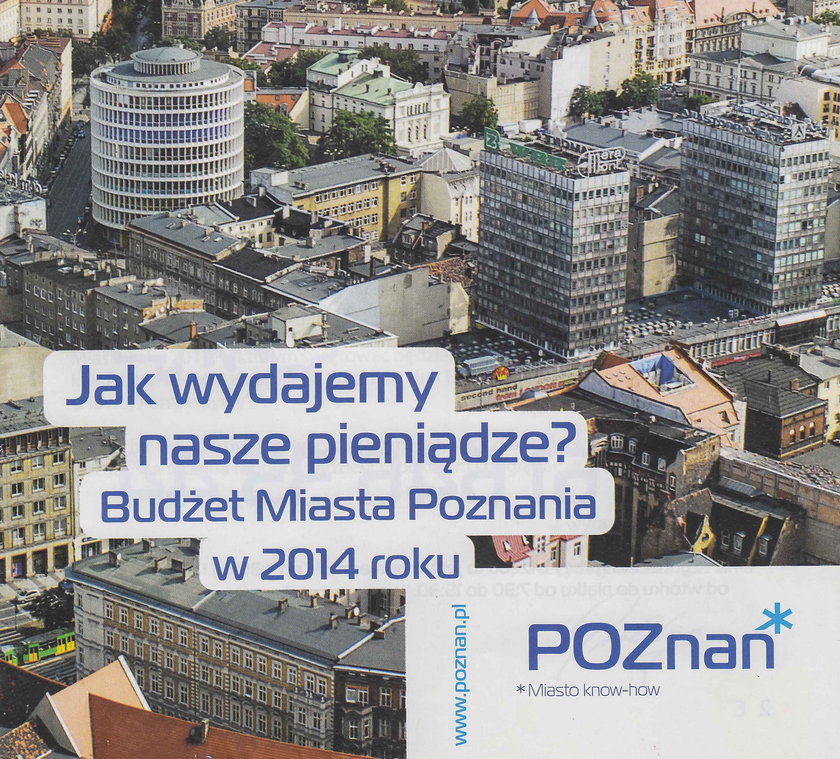 Broszura budżetowa Poznania