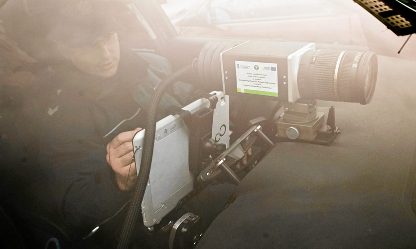 Jak rozpoznać samochód ITD z fotoradarem