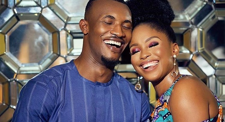 Gideon Okeke has welcomed a baby with his wife, Chidera and he can't keep calm about it [Instagram/GideonOkeke]