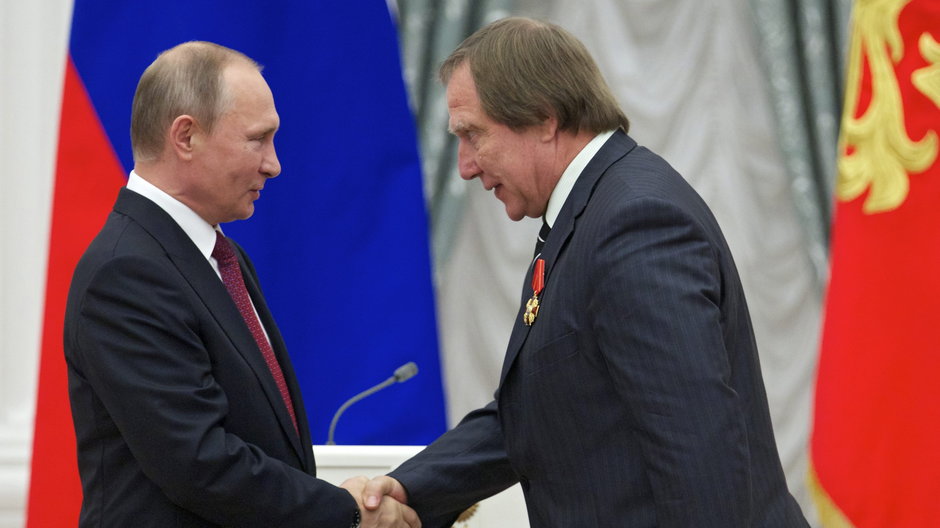 Władimir Putin i Siergiej Rołdugin