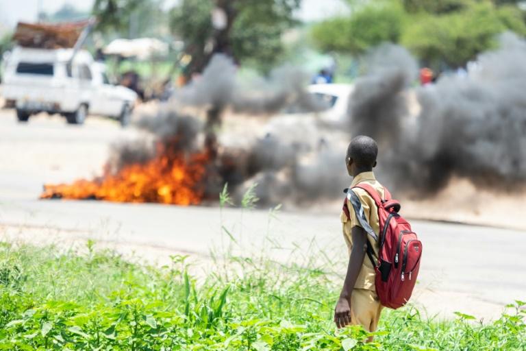 Residents in Bulawayo said police fired teargas 'indiscriminately' along city centre streets and into some residential areas.