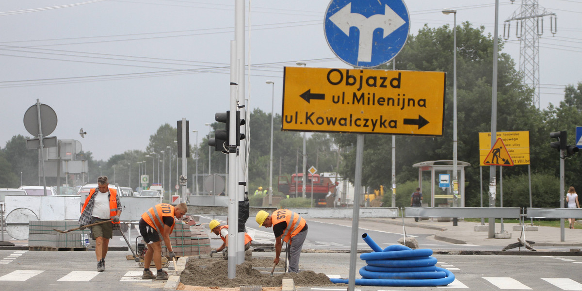 Zamykają Światowida, bo budują tory tramwajowe