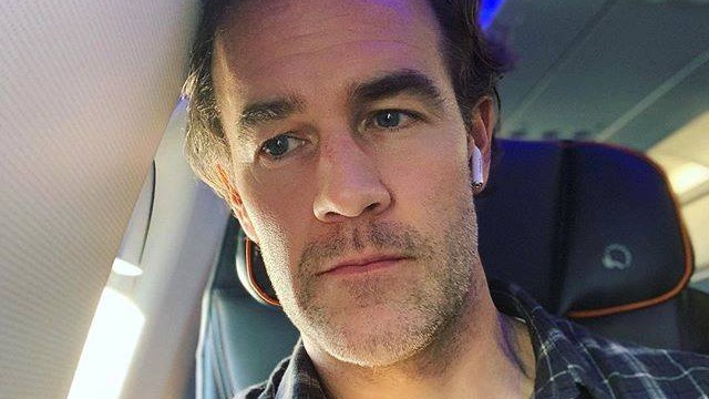Americký herec James Van Der Beek.