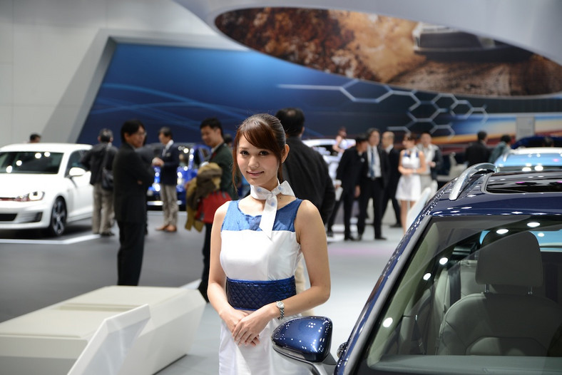 20 najpiękniejszych dziewczyn Tokyo Motor Show 2013