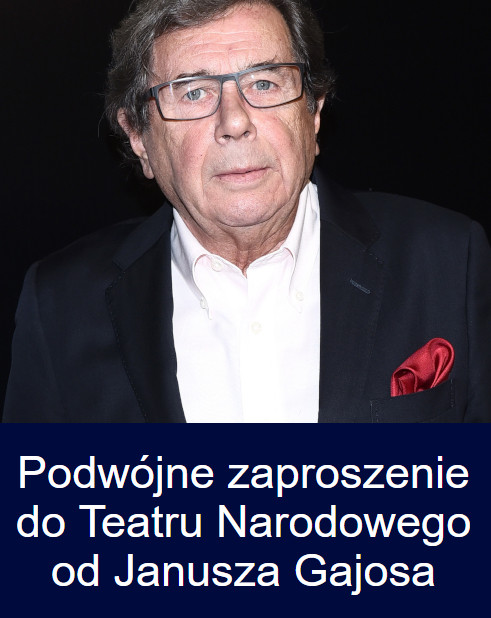 Janusz Gajos dla WOŚP 2019