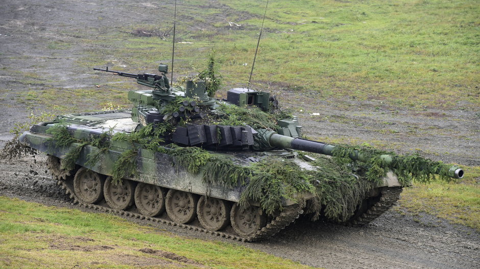 Czołg T-72 wykorzystywany przez czeską armię