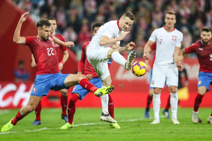 15.11.2018 POLSKA - CZECHY MECZ TOWARZYSKI REPREZENTACJI NARODOWYCH PILKA NOZNA