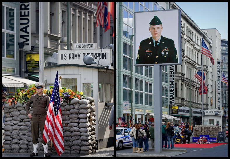 Checkpoint Charlie w Berlinie