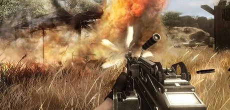 Screen z gry "Far Cry 2" (wersja na Xboxa 360)