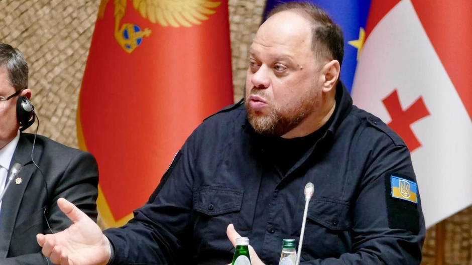 Ruslan Stefančuk u Beogradu | Foto: Fonet