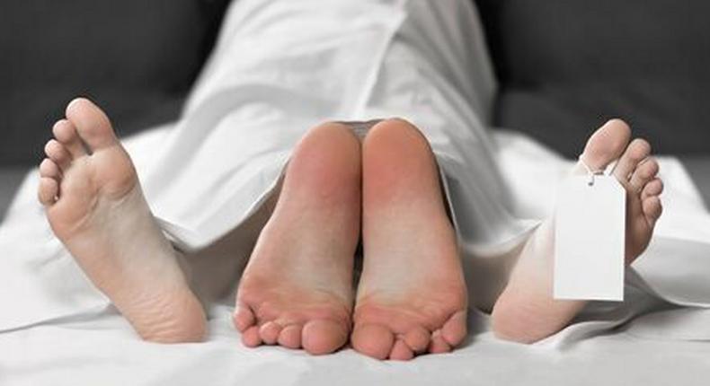 Nécrophilie-sexe-avec-une-personne-décédée-étiquette-sur-la-jambe-fermer