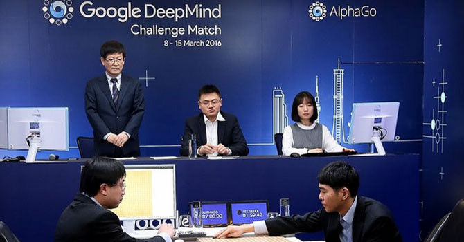 Lee Se-dol przegrywa z AlphaGo