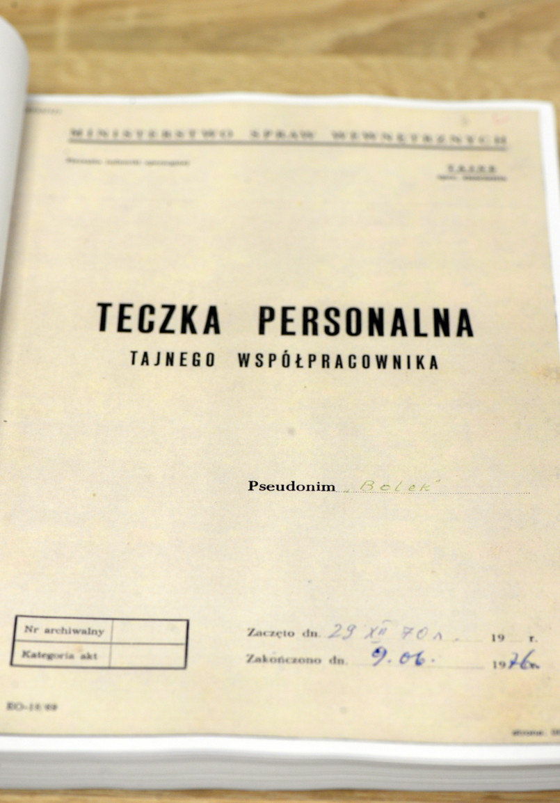 Teczka tajnego współpracownika