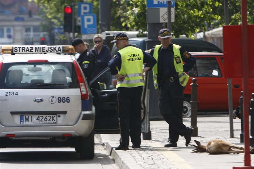 Szokujący wypadek w centrum Warszawy