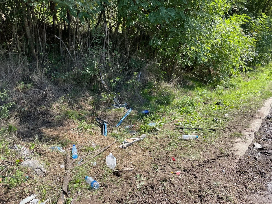 Mesto saobraćajne nesreće kod Ušća, Raška - Kraljevo