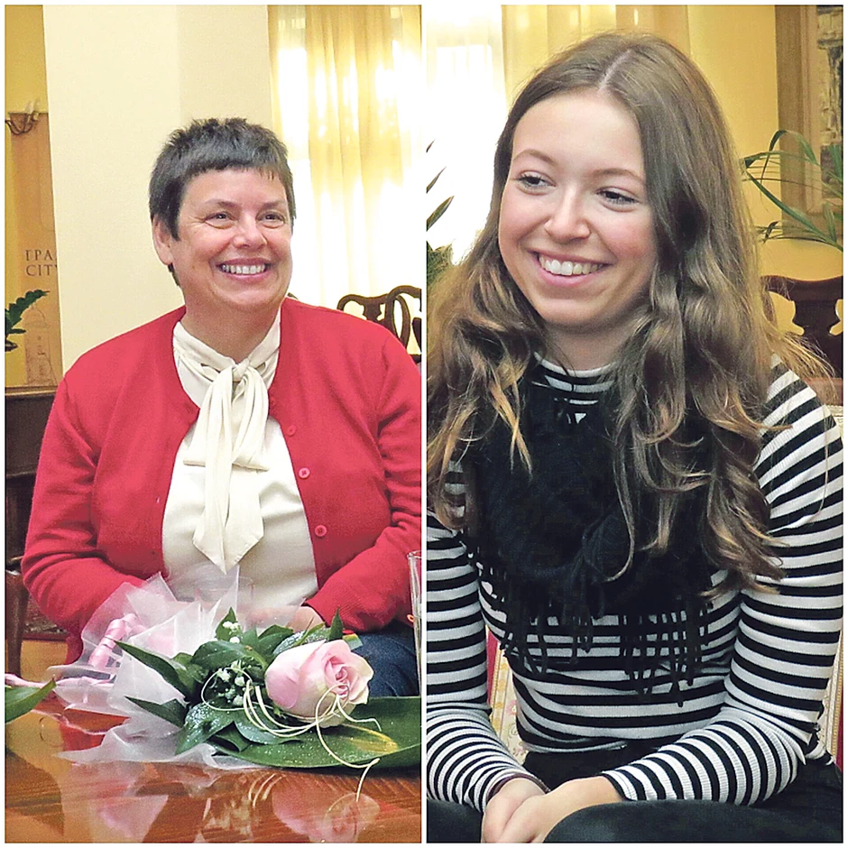 Unuka Marina i praunika Lili u Šabac su došle u januaru 2018. godine