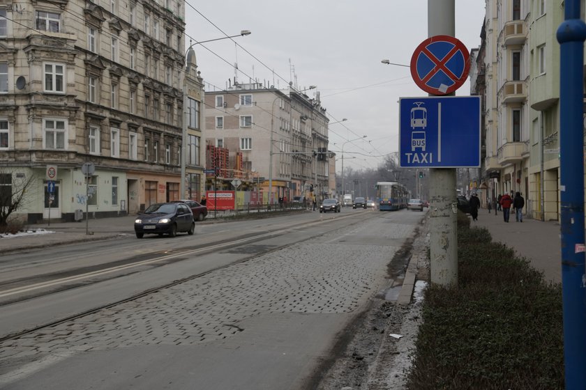 Buspas dla taksówek na Pomorskiej we Wrocławiu