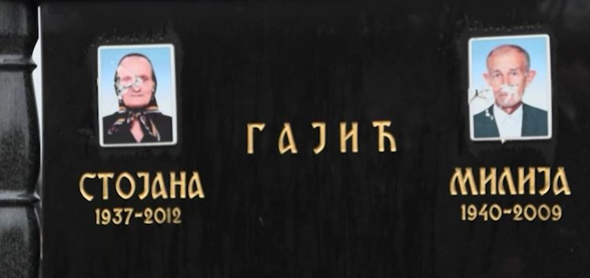 Oštećene slike na spomenicima u Adranima