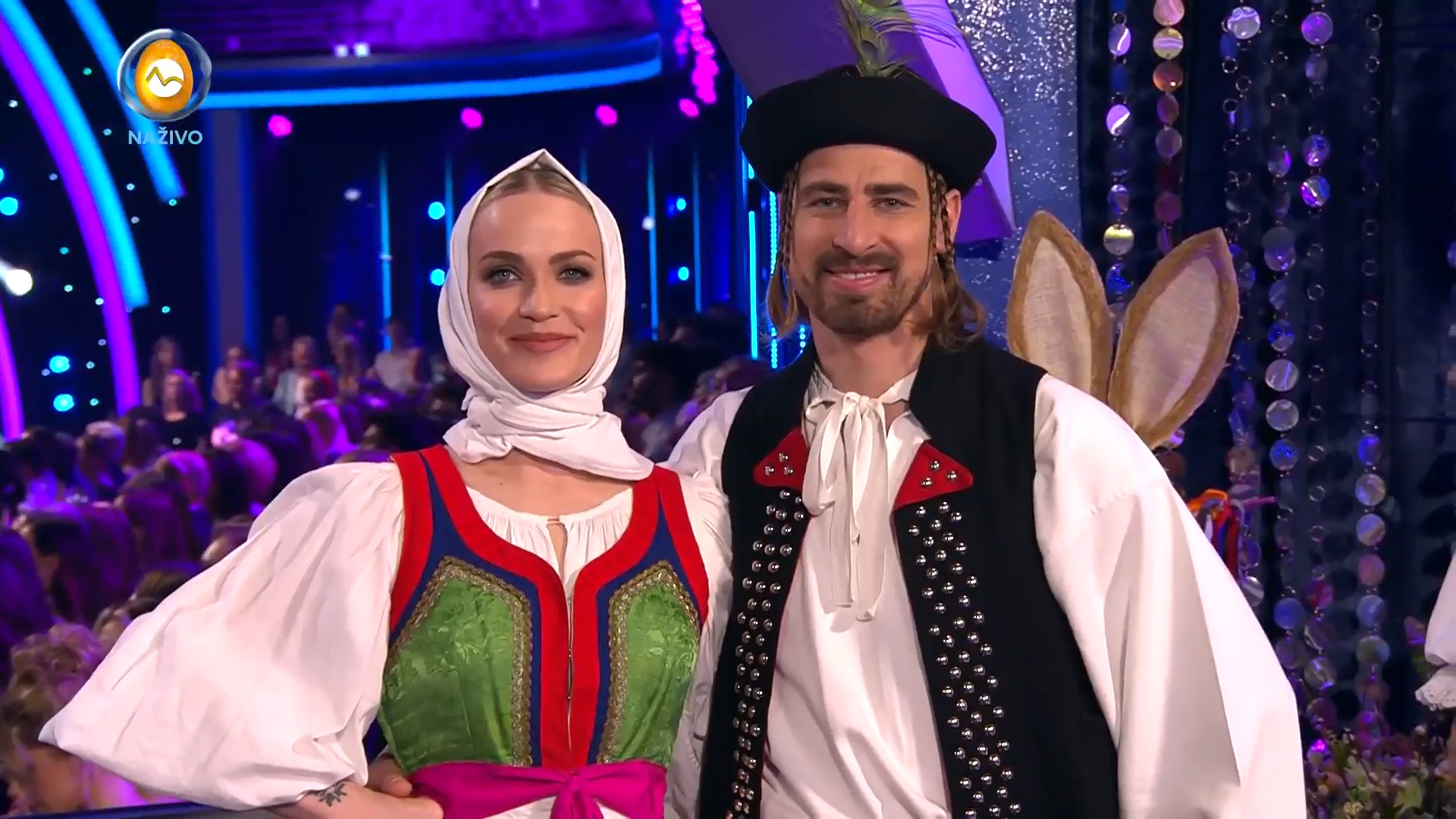 Ôsme kolo 10. série Let’s Dance: Peter Sagan a Eliška Lenčešová.
