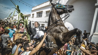 Baleary Hiszpania zdjęcia fotografia konie