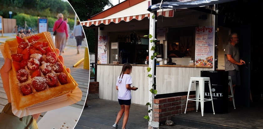 Raczyłam się gofrem nad polskim morzem. Gorzka cena słodkiej przyjemności