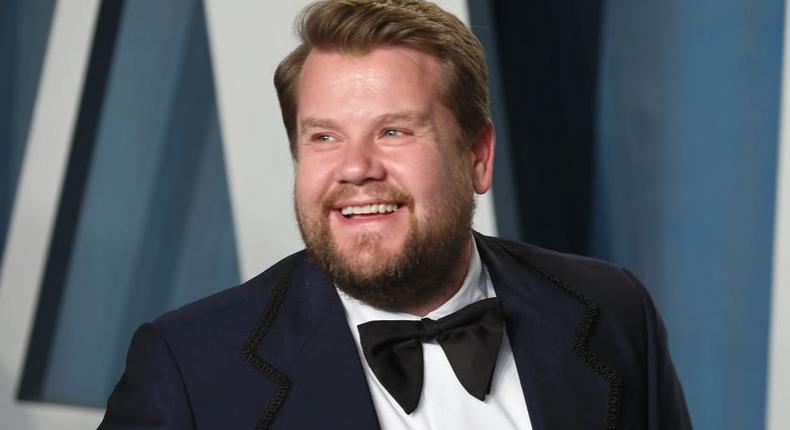 James Corden attends the 2022 Vanity Fair Oscar Party hosted by Radhika Jones at Wallis Annenberg Center for the Performing Arts on March 27, 2022 in Beverly Hills, California.Arturo Holmes/FilmMagic/Getty Images