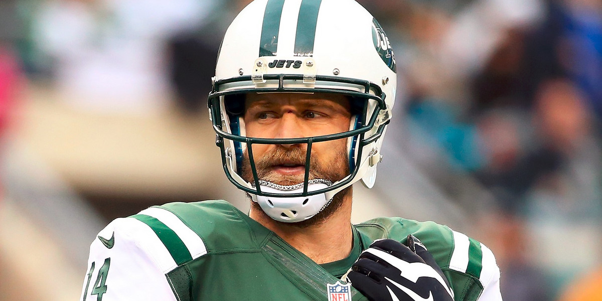 Ryan Fitzpatrick may not have much leverage against the Jets.