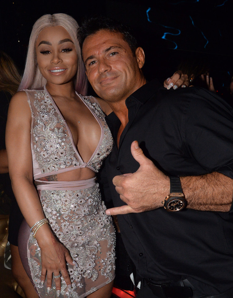 Blac Chyna imprezuje z mężem Joanny Krupy, Romainem Zago