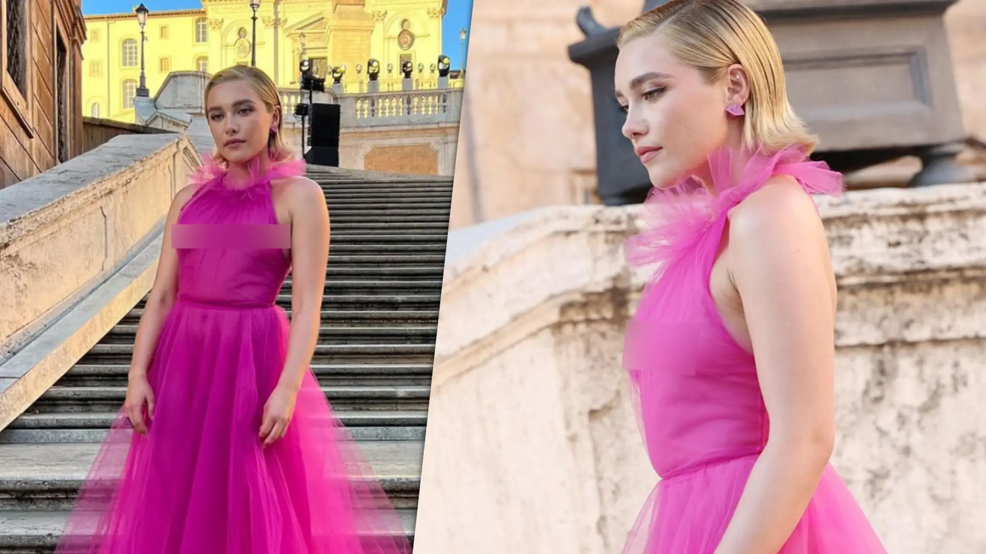 Cięta riposta Florence Pugh do mężczyzn, którzy skomentowali jej "małe piersi"